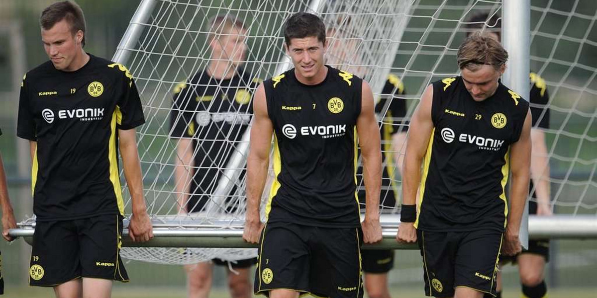 Robert Lewandowski chce z Borussią Dortmund zawojować Bundesligę i Ligę Europejską