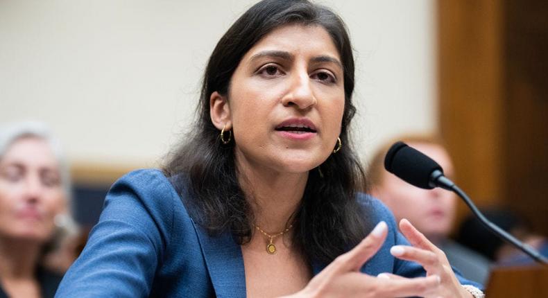 FTC Chair Lina Khan in 2023.CQ-Roll Call, Inc./Getty Images