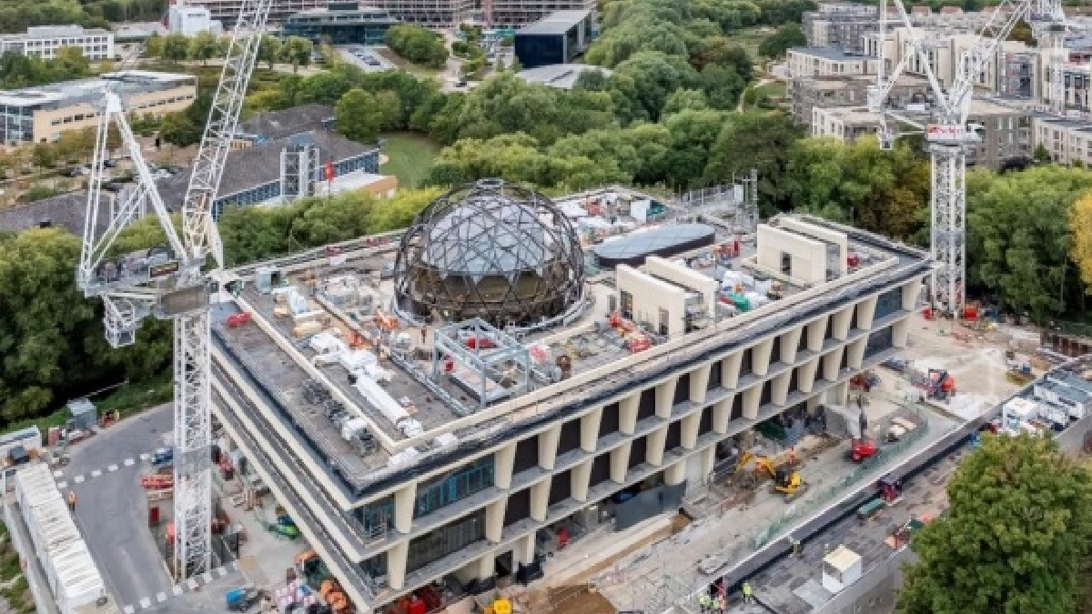 Cupolă de 80 de tone care se rotește singură după soare: Secretul din spatele noii structuri gigantice din Oxford