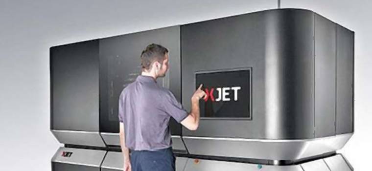 XJet pokaże drukarkę, w której tusz wykonany jest z metalu