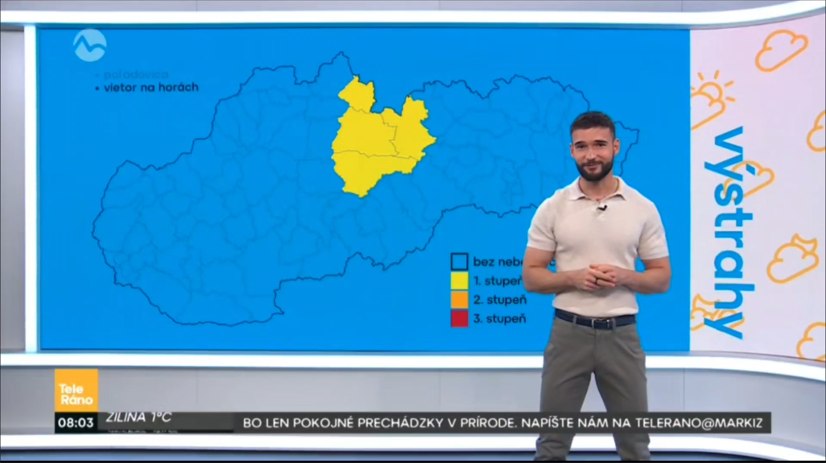 Vratko Sirági počas živého vysielania ukázal, ako za kamerou tancujú jeho kolegovia. 