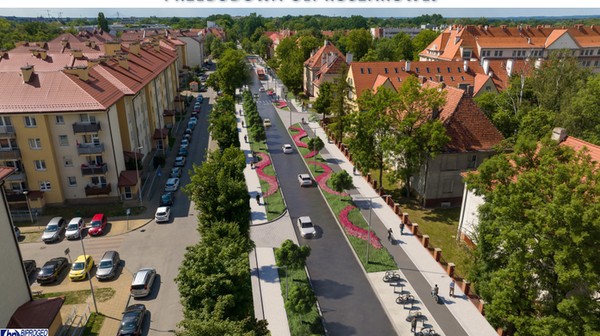 Ulica Koszarowa będzie m.in. poszerzona