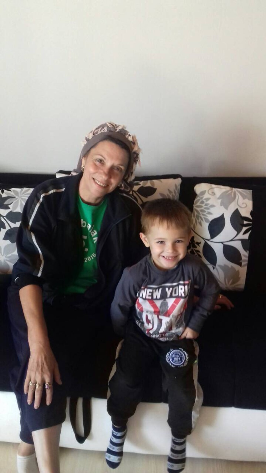 Ildiko Aranjoš i mlađi unuk