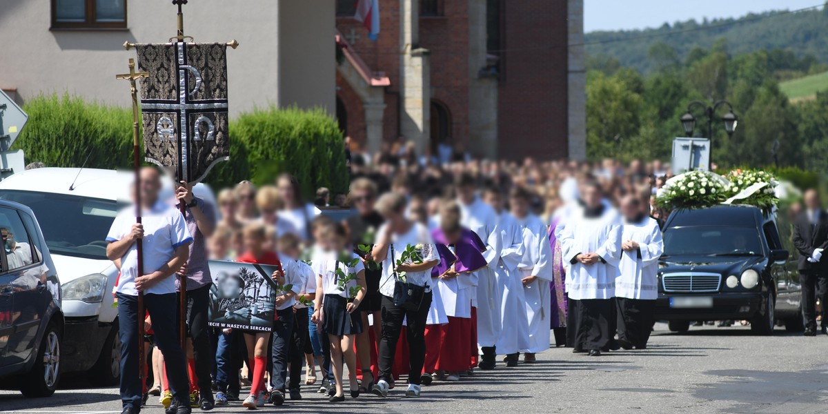 Pogrzeb Polki, która z synkiem zginęła w Grecji 