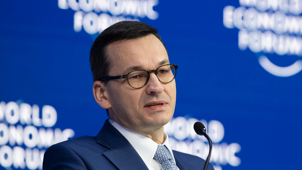 Konferencja w Davos. Mateusz Morawiecki zabrał głos