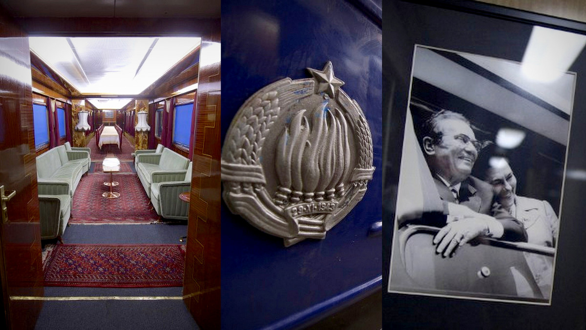 Luksusowy "Niebieski pociąg" Josipa Broz Tito, przywódcy byłej Jugosławii
