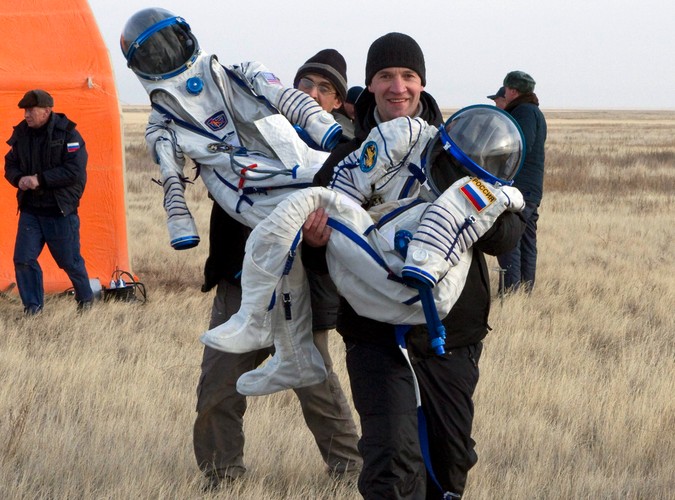 Kombinezony astronautów Sojuza