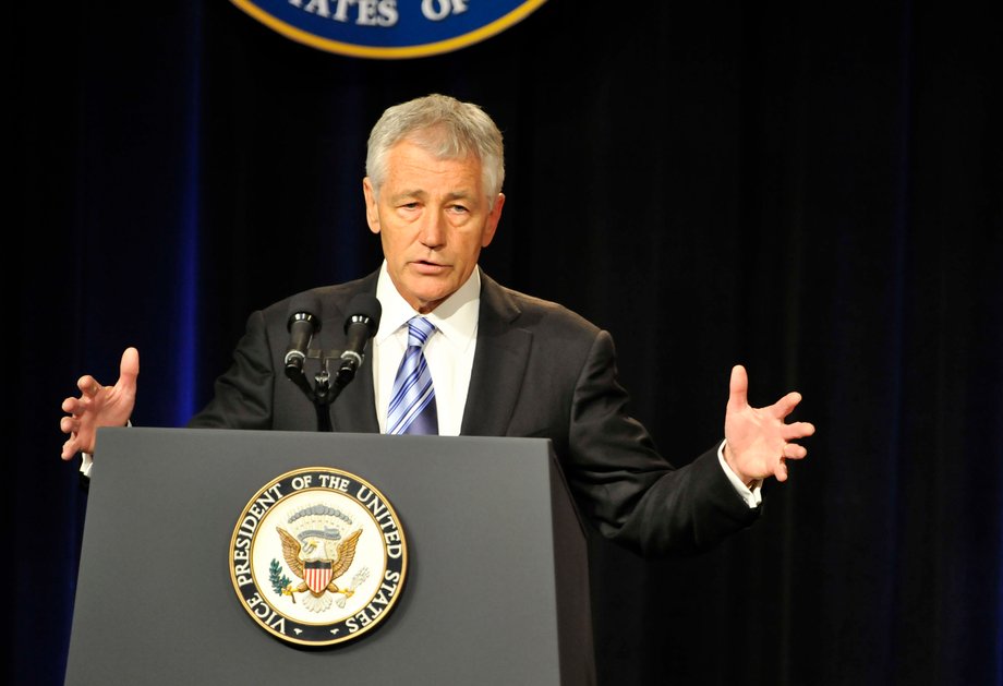 Chuck Hagel.