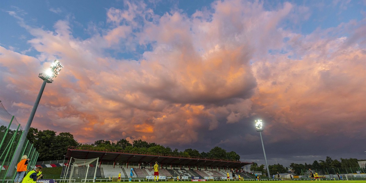 Stadion Polonii Warszawa.