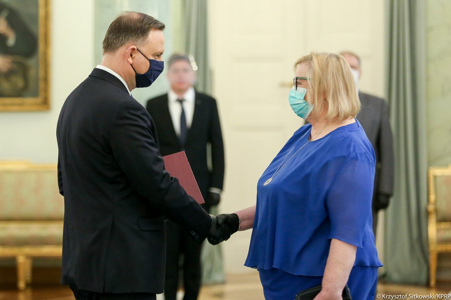 Prezydent Andrzej Duda powołuje Małgorzatę Manowską na stanowisko Pierwszego Prezesa Sądu Najwyższego