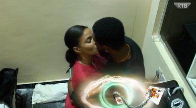 Adekunle and Venita share their first kiss on 'BBNaija All Stars'