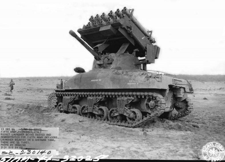 M-4 Sherman T34 Calliope