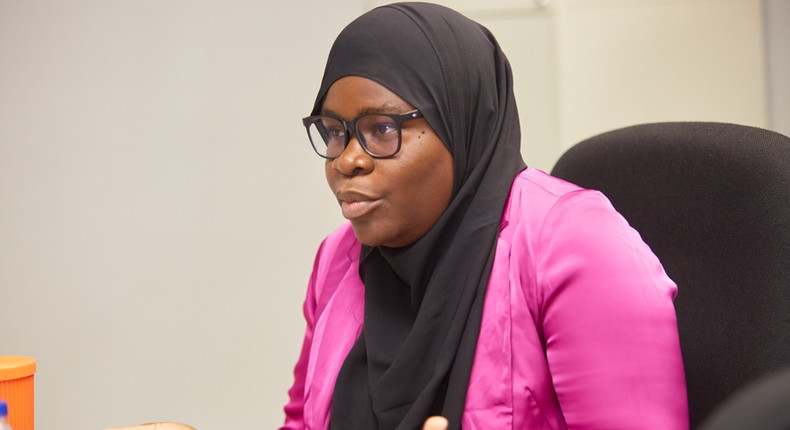 Rahmah Aderinoye, co-founder and CEO of Rashak Farms