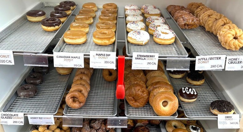 I tried every doughnut I could find at Tim Hortons.Ted Berg