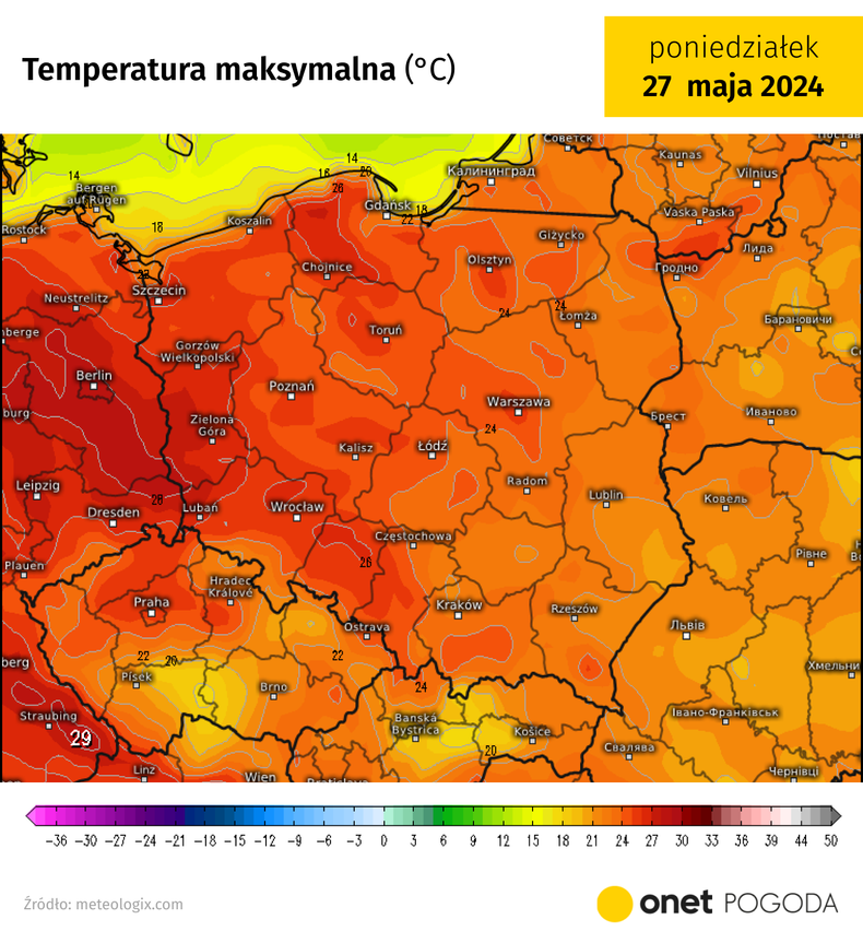 W trzeciej dekadzie miesiąca zrobi się gorąco