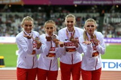 Lekkoatletyczne MŚ: Dwa złote, dwa srebrne i cztery brązowe. Polska ósma w tabeli medalowej