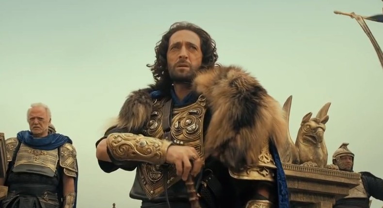  A clip from China's number one box-office film, Dragon Blade.