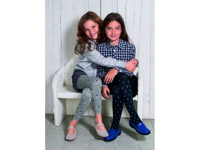 Kolekcja dziecięca Calzedonia, jesień/zima 2011/2012 - zdjęcia z kampanii promocyjnej.