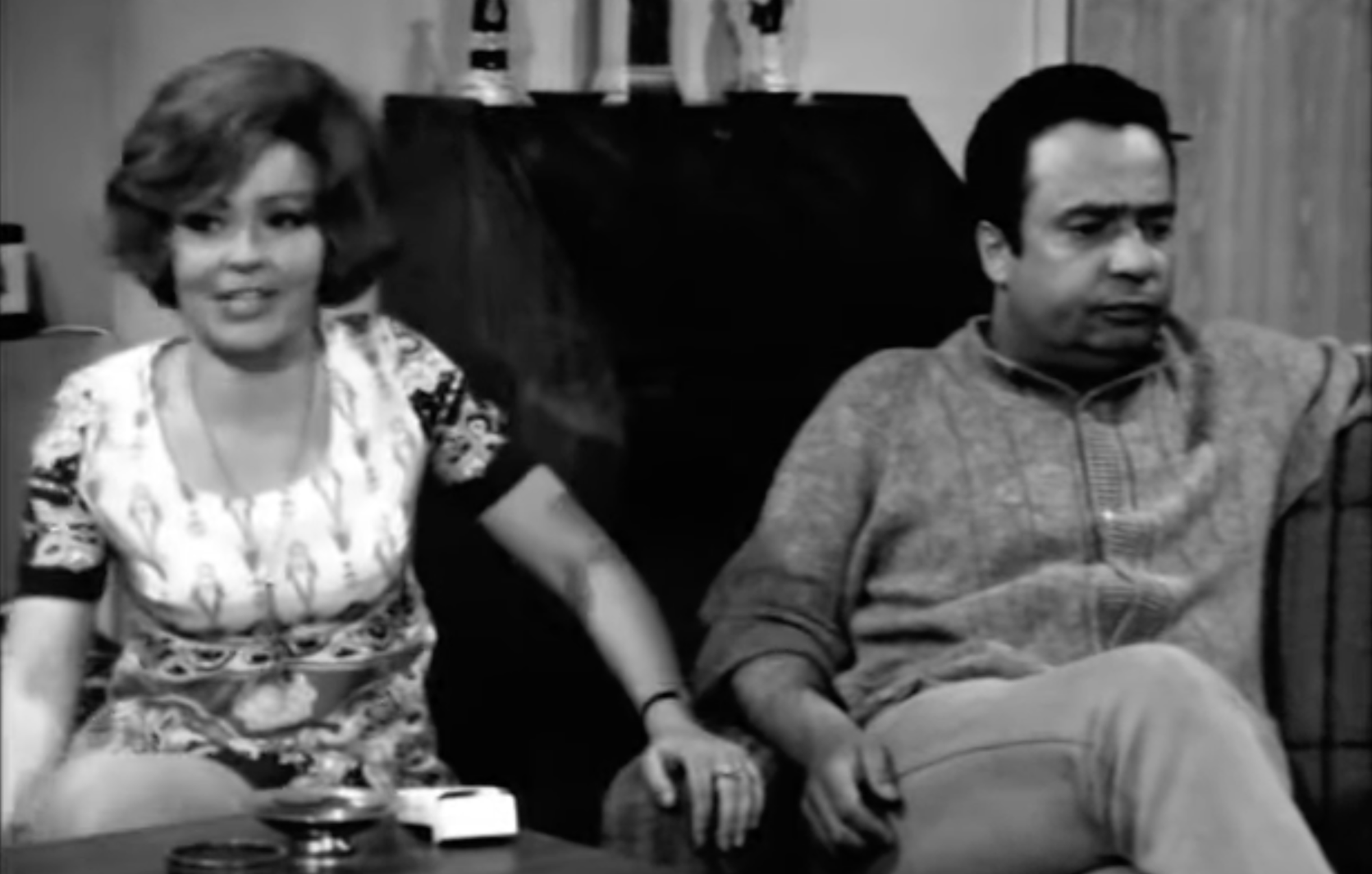 Českí herci Vladimír Menšík a Jiřina Bohdalová. 