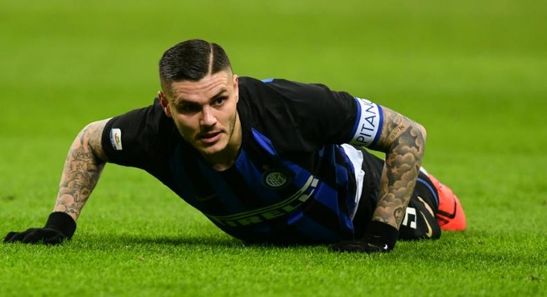 Mauro Icardi has not played for Inter since being stripped of the captain's armband