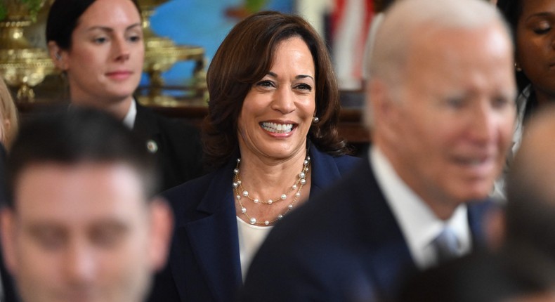 Vice President Kamala Harris will play a key role in convincing women and young voters to support the Democratic presidential ticket.SAUL LOEB/AFP via Getty Images