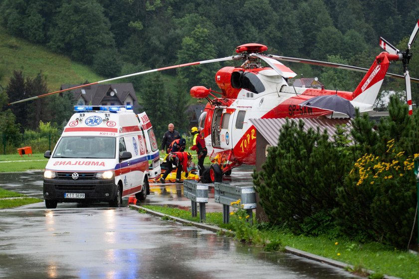 Tragedia na Giewoncie. Znamy stan najciężej rannych