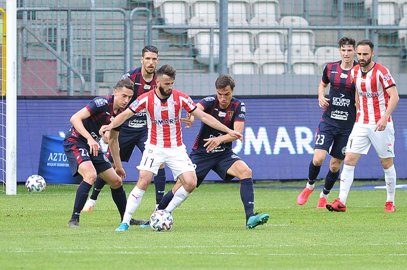 Ekstraklasa piłkarska 33. kolejka: Cracovia – Pogoń 2:1