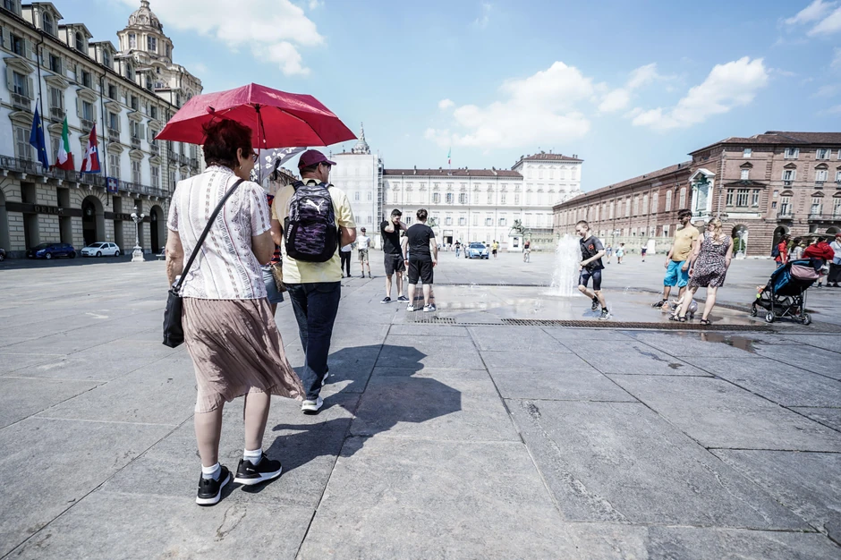 Vrućine u Italiji, Torino