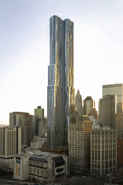 Beekman Tower: najwyższy apartamentowiec w Nowym Jorku projektu Franka Gehry'ego (9)