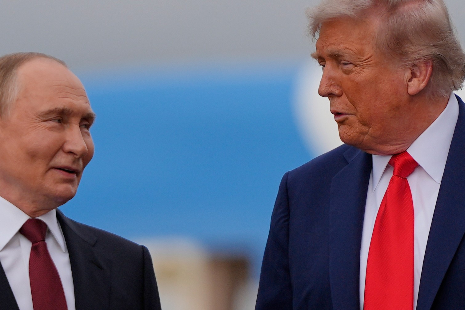 Vladimir Putin a Donald Trump.