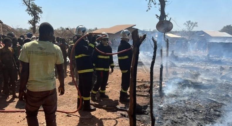 200 cases réduites en cendres dans un incendie au village de Bantaco (Kédougou)