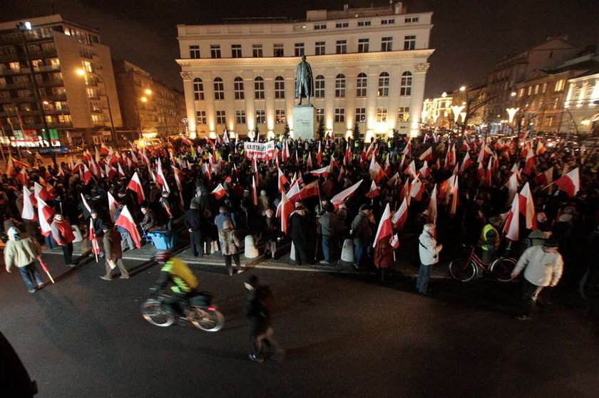 Megawpadka Kaczyńskiego na Marszu Niepodległości