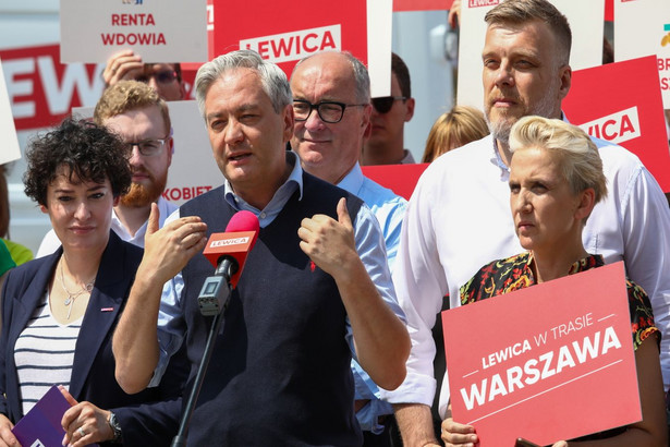 Włodzimierz Czarzasty, Robert Biedroń, Adrian Zandberg, Joanna Scheuring-Wielgus, Anna Maria Żukowska