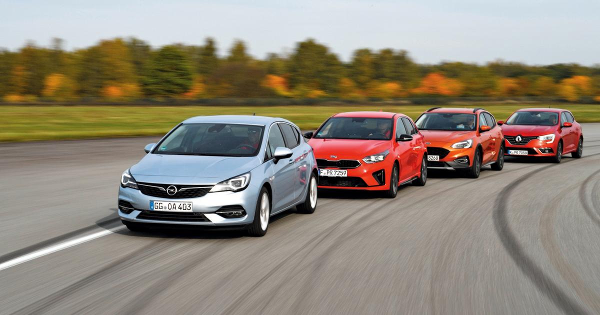 Opel Astra kontra Kia Ceed, Ford Focus i Renault Megane