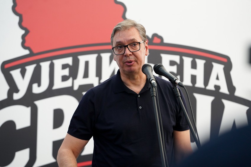 Aleksandar Vučić u Belegišu