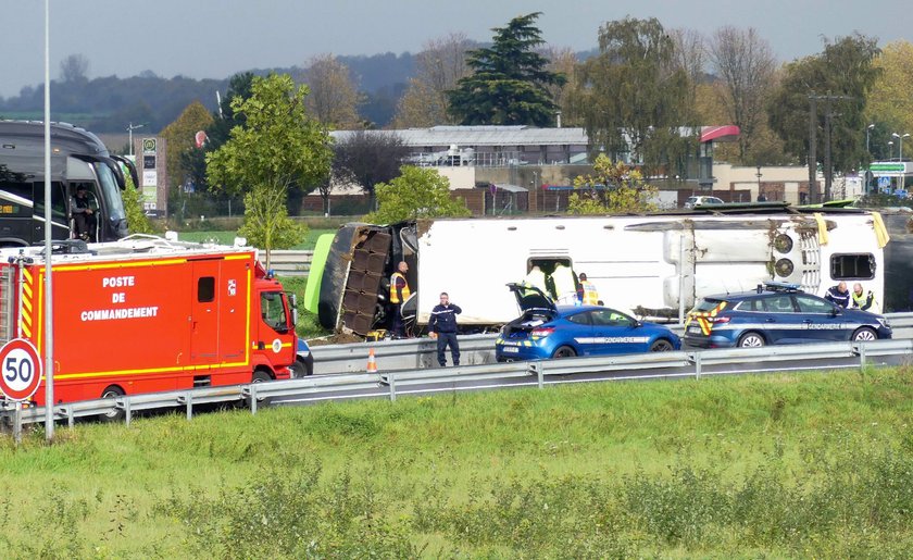 Wypadek Flixbusa we Francji. 33 osoby poszkodowane