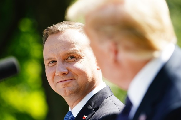 Andrzej Duda i Donald Trump