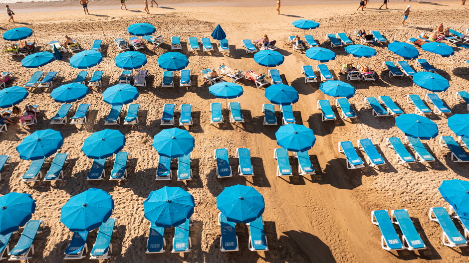 Plaża w Benidorm, Hiszpania (zdjęcie ilustracyjne)