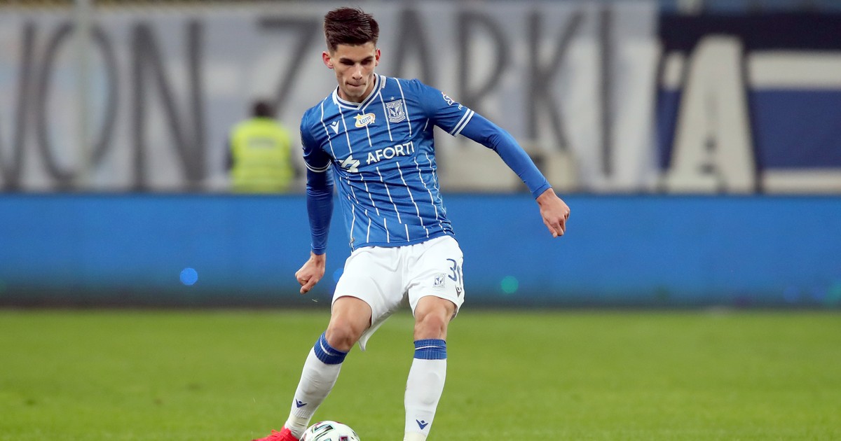 Ekstraklasa Filip Marchwiński z Lecha Poznań na celowniku Borussii