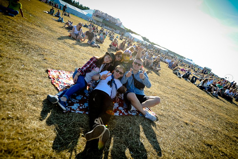 Publiczność na festiwalu Heineken Open'er (fot. Artur Rawicz / Onet)