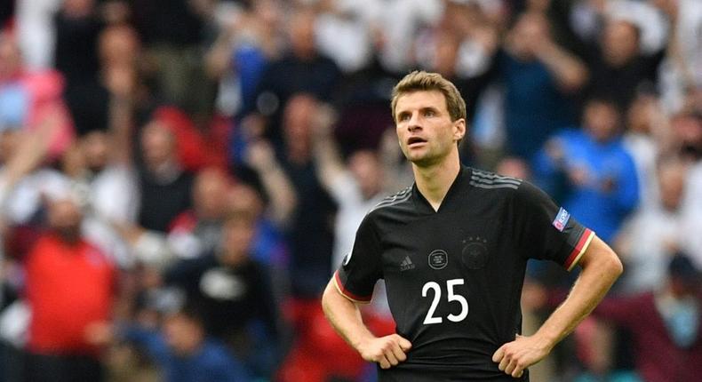 Thomas Mueller, 31, says he wants to play on for Germany under new head coach Hansi Flick Creator: JUSTIN TALLIS