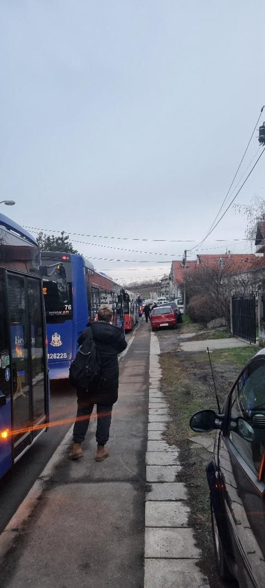 Teška saobraćajna nesreća u Železniku