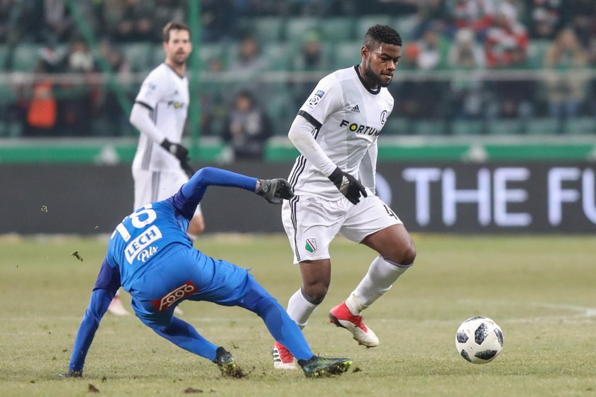 Pilka nozna. Ekstraklasa. Legia Warszawa - Lech Poznan. 04.03.2018