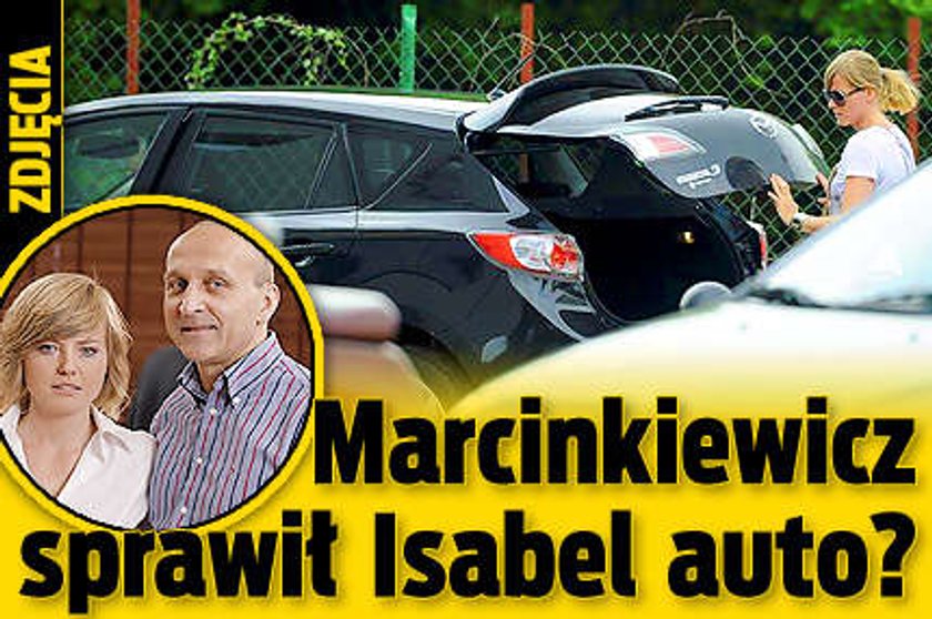 Marcinkiewicz sprawił żonie auto?