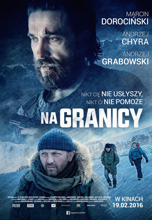 "Na granicy" - plakat filmu