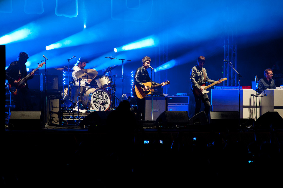 Noel Gallagher's High Flyin' Birds (fot. Joanna "Frota" Kurkowska)