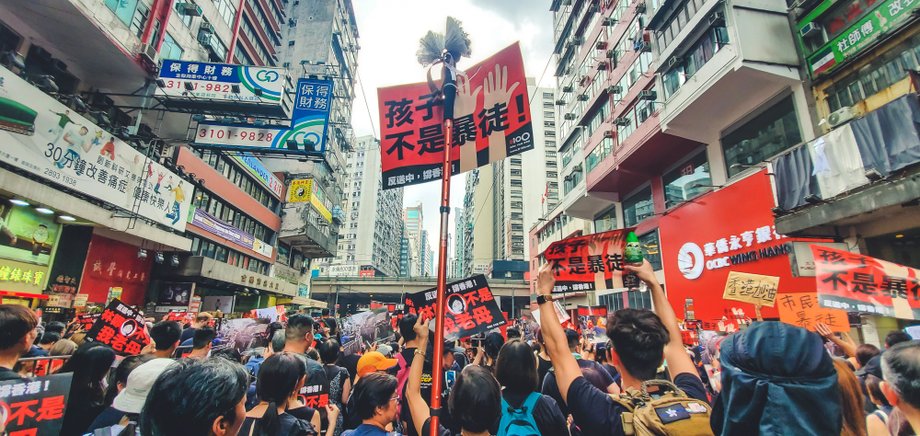 Protesty w Hongkongu