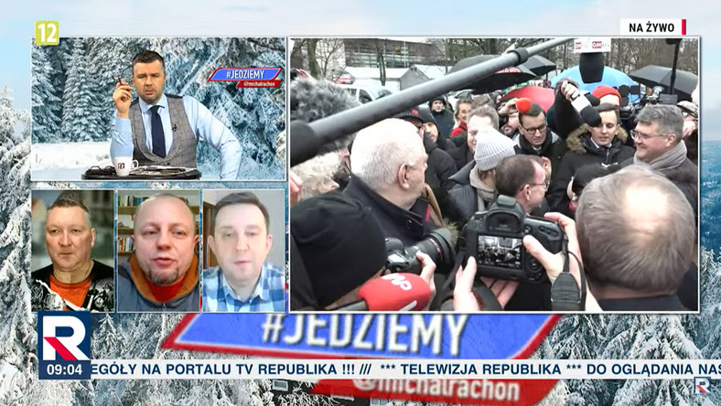 "#Jedziemy. Michał Rachoń" w TV Republika (7.02.2024)
