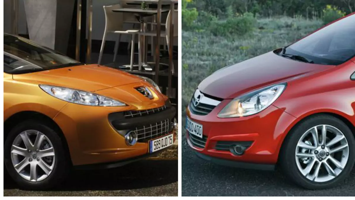 Opel Corsa D vs. Peugeot 207