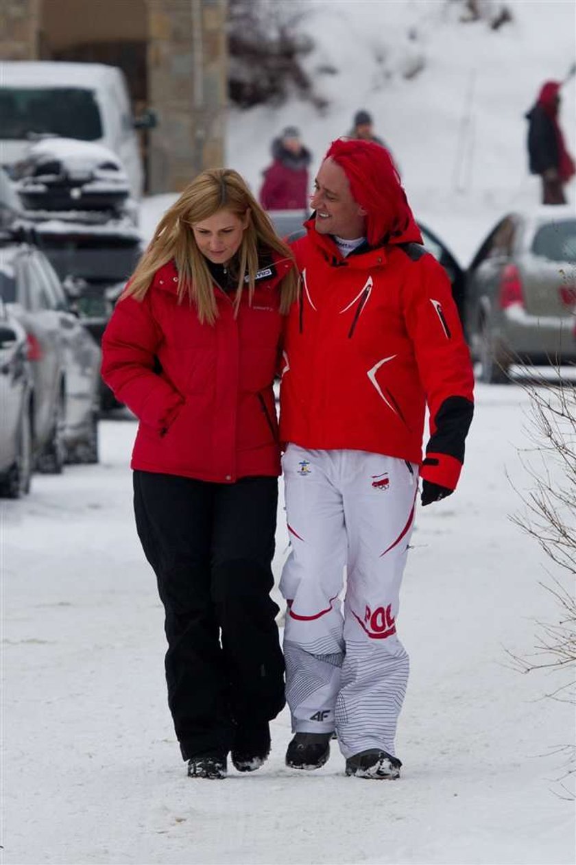 Michał Wiśniewski i Dominika Tajner. Ale piknie się całujo! 